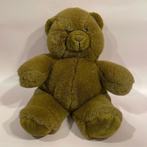 ganzbros 1989 The Heritage Collection Soft Brown Teddy Bear Plush Excellent Con…