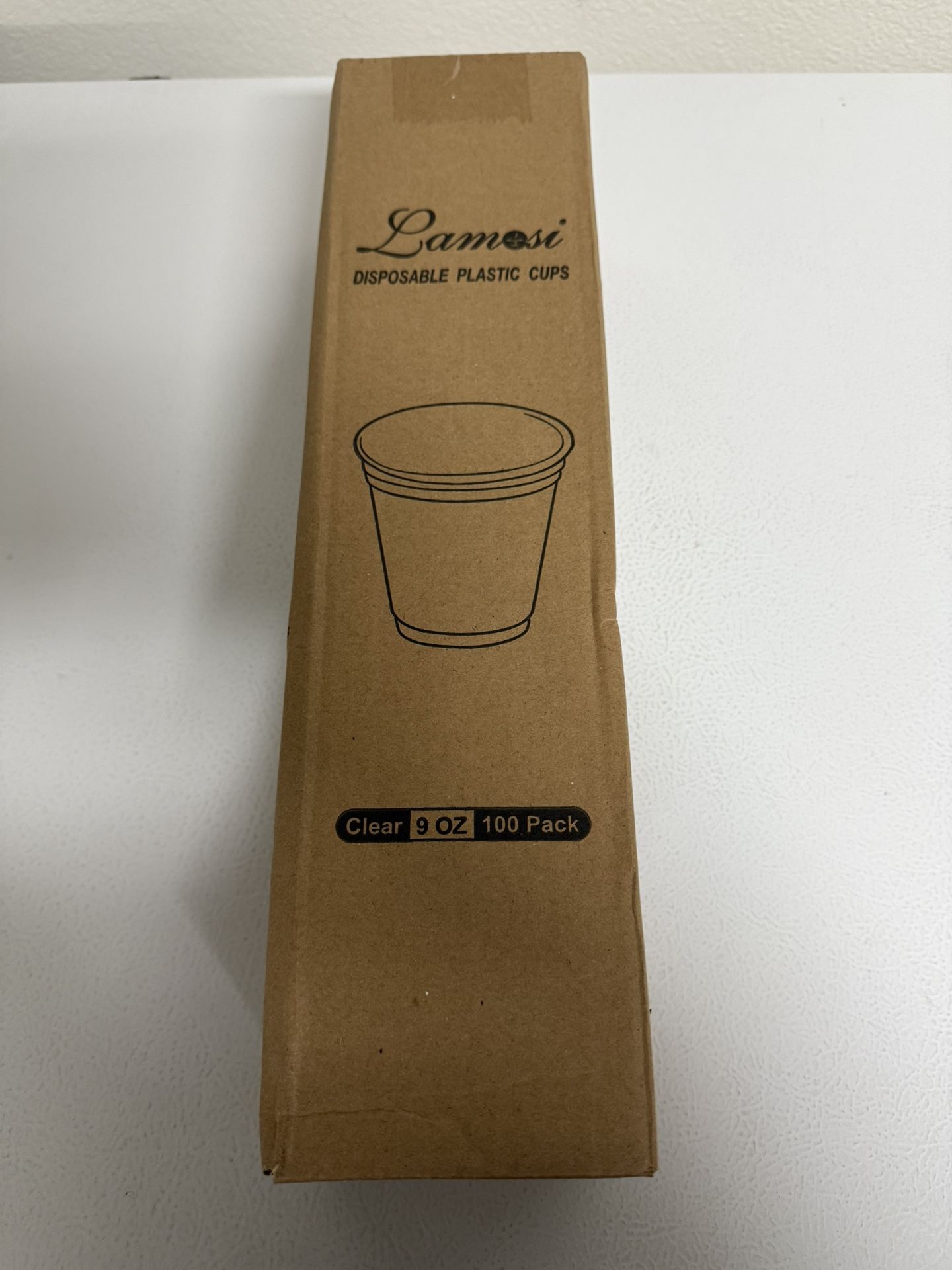 9 oz Clear Plastic Cups