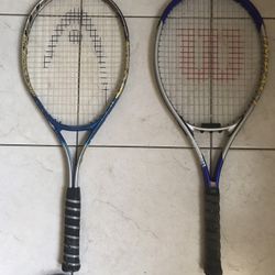 Two Tennis Racket