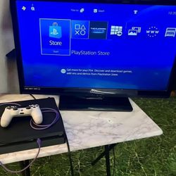 T.V with PS4
