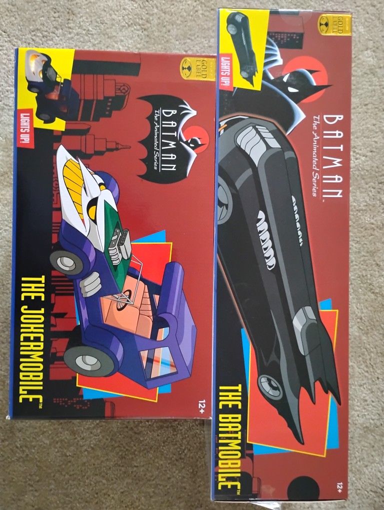 Batmobile Animated Dc McFarlane (Marvel Motu Spawn Hotwheels Star wars)
