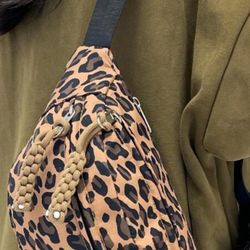 Animal Print Chest Bag/Fanny Pack