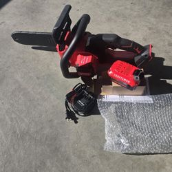 CRAFTSMAN V20 20-volt Max 12-in Battery 5 Ah Chainsaw (Battery and Charger Included)