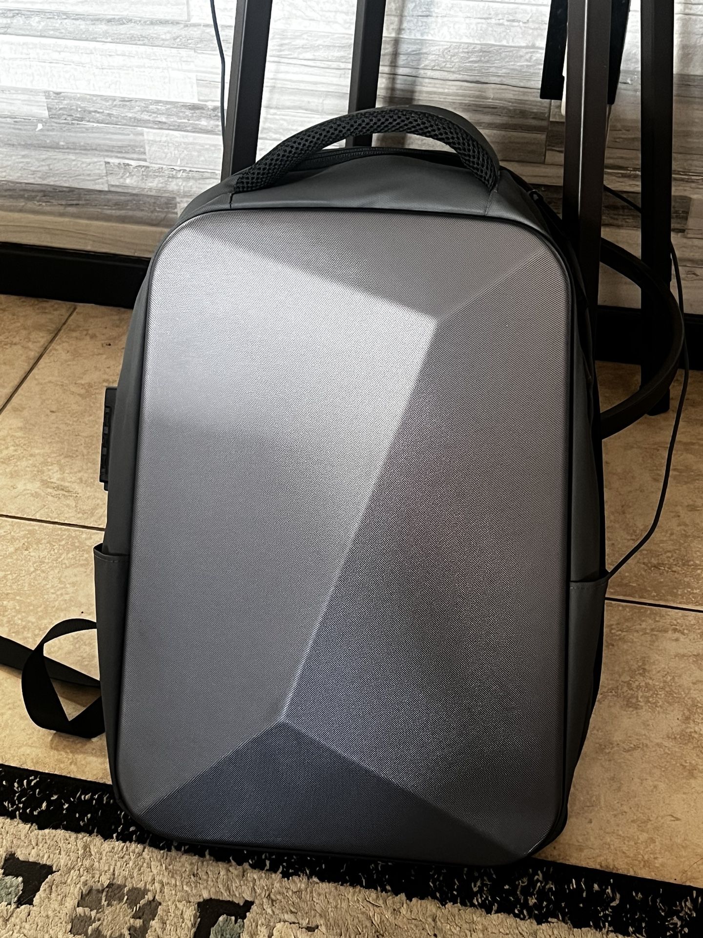 New Fenruien 15 Inch Laptop Hard Shell backpack With TSA Lock 