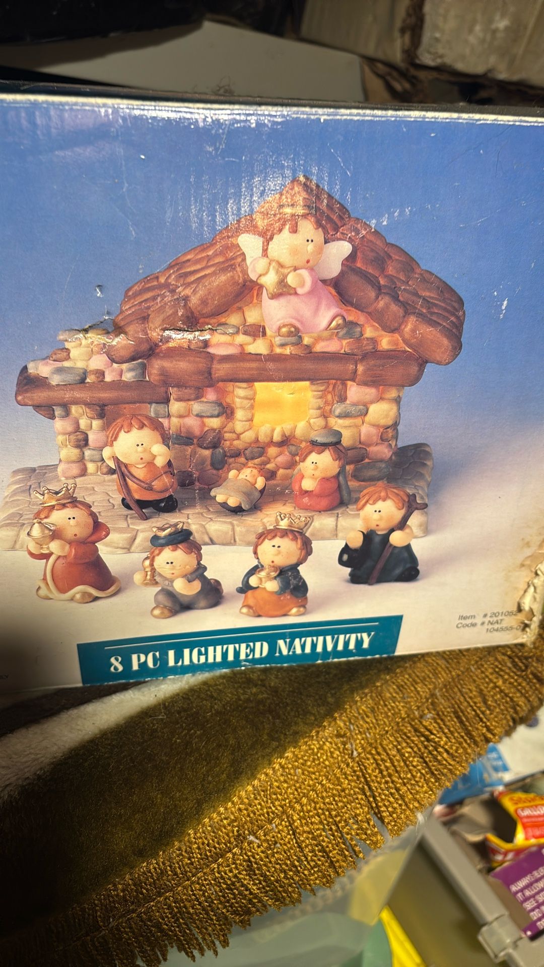 8pc Lighted Nativity
