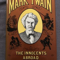 Mark Twain Classic Book The Innocents Abroad, collectors edition, 234 illustrations, new 