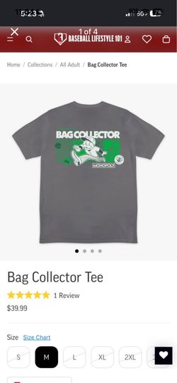 Baseball Lifestyle Bag Collector Tee SIZE S