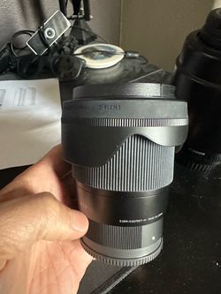 Sony Sigma 16mm Lens