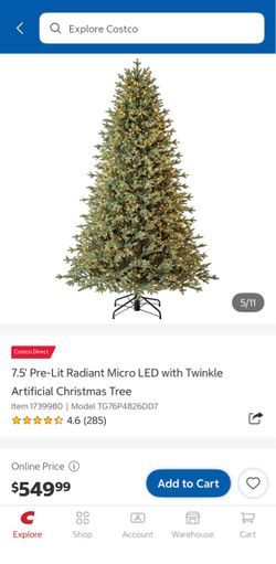 Pre-lit Christmas Tree 7’