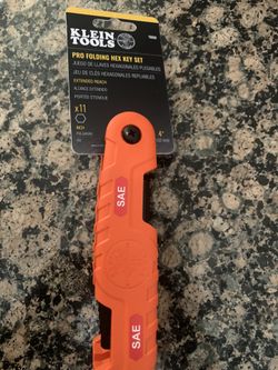 Pro Folding Hex Key Set