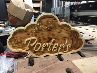 Personalized custom wood signs