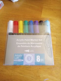 Artist's Loft Acrylic Paint Marker Set 8pc