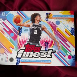 2025-26 Topps finest basketball hobby box brand new sealed