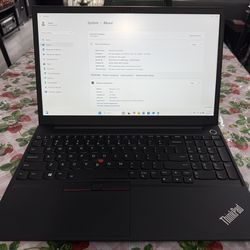 Lenovo ThinkPad E15, Core i5, 16 GB RAM, 768 GB SSD