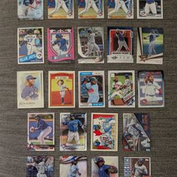 Vladimir Guerrero Jr. Lot of 23 Total Baseball Cards HIGH GRADE MINT Montreal Expos