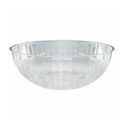 6 beautiful large sturdy plastic serving bowls