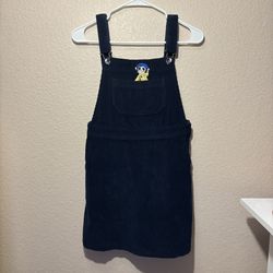 Coraline Corduroy Overall Dress