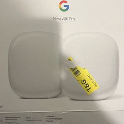 Google Nest Mesh WiFi Pro 6e 2-pack 