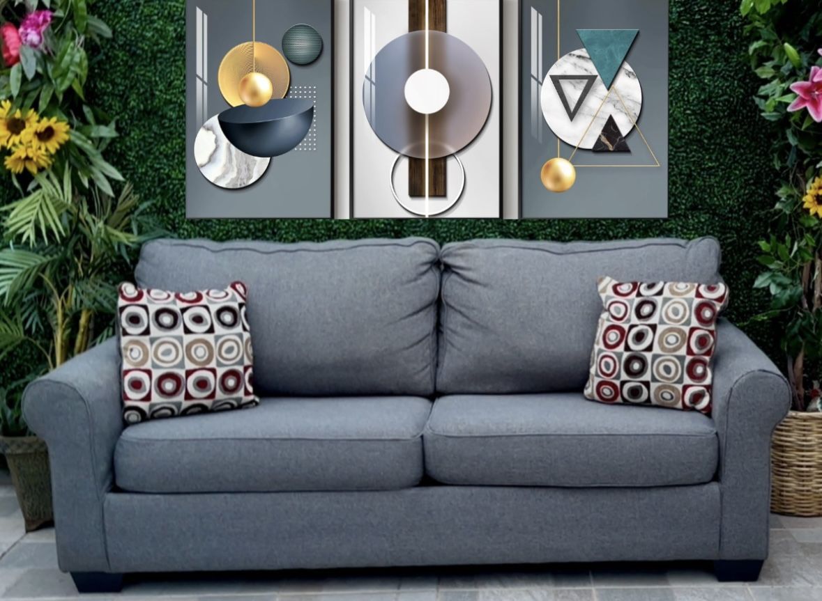 (Free delivery) Ashley Furniture Blue Gray Couch 🛋️
