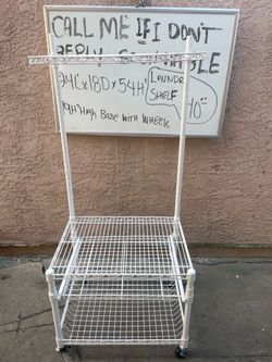 Laundry shelf