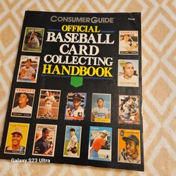 Consumer Guide Official Baseball Card Collecting Handbook