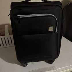 20” Carry-On Spinner Luggage – Black – Lightweight Travel Suitcase