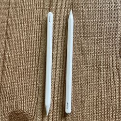Apple Pencil 2nd Generation For iPad Air , iPad and Pro And Mini (magnetic wireless charging)  $65 each 