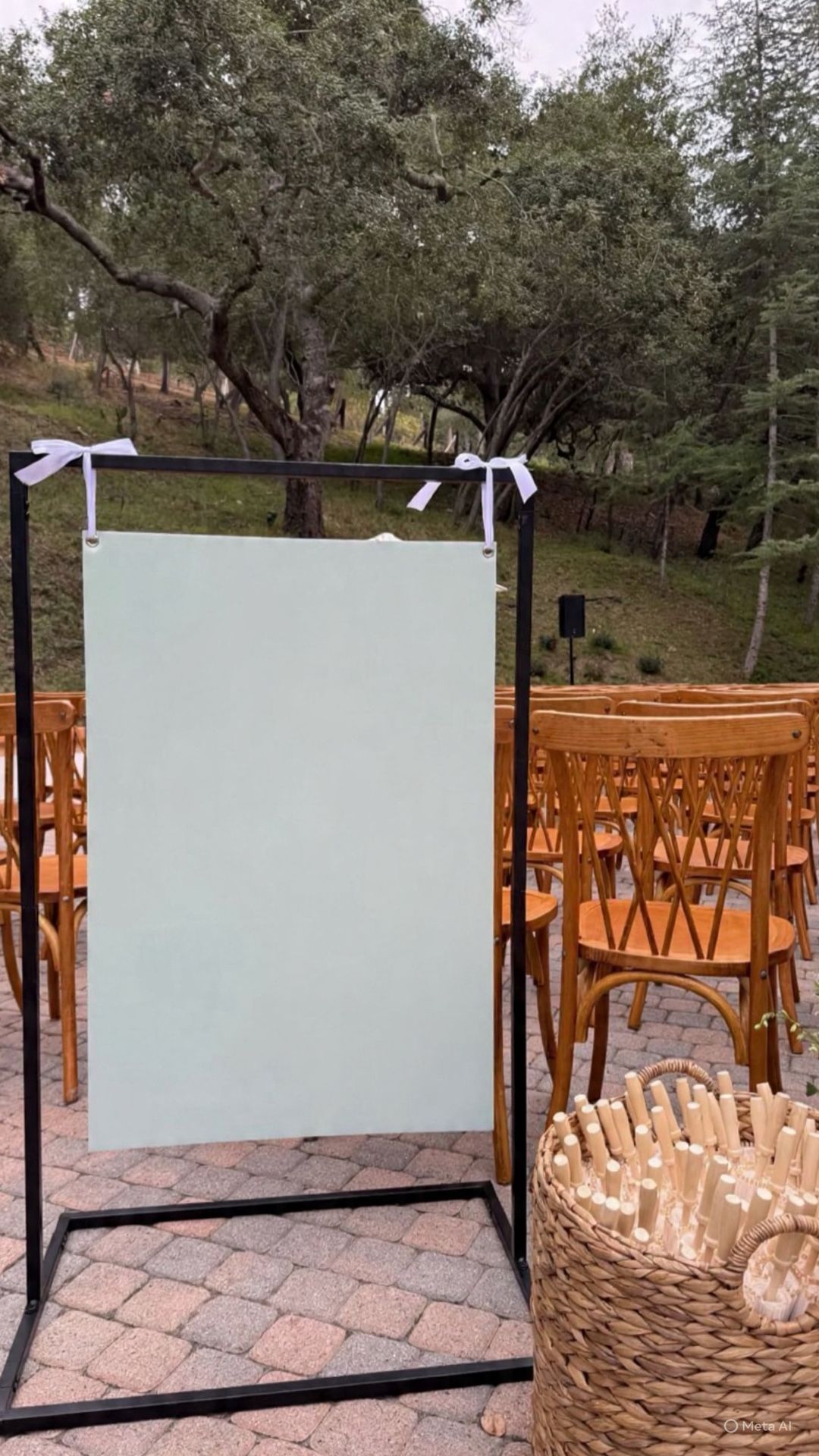 Wedding Sign Stand