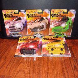 The Fast And The Furious 2022 Hotwheels Premium Set