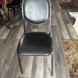 Black Chairs $3 Each 