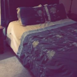 Bed Frame With Drawers & Night Stands