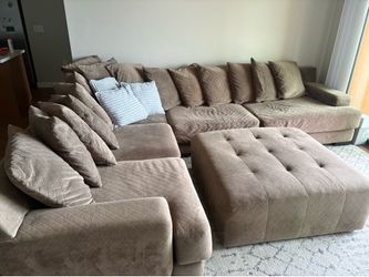 Great Shape Sectional Sofa – Moving Sale