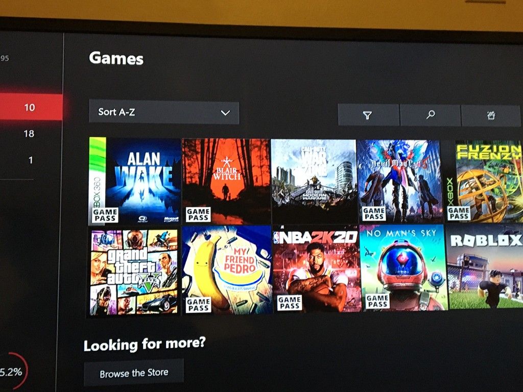 Xbox One S Digital games included