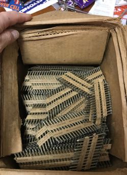 Box of Duo-fast 2 inch nails