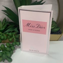 MISS DIOR “RED N’ ROSES” PERFUME SAMPLE 
