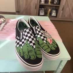 Men’s Vans (Marvel’s Hulk Edition) Men’s Size 10