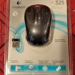 Logitech M325 Wireless Mouse. Factory Sealed