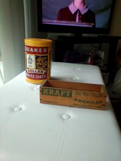 Kraft American cheese - Quaker oats