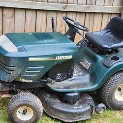 Crash Ride On Mower (Delivery Available) 