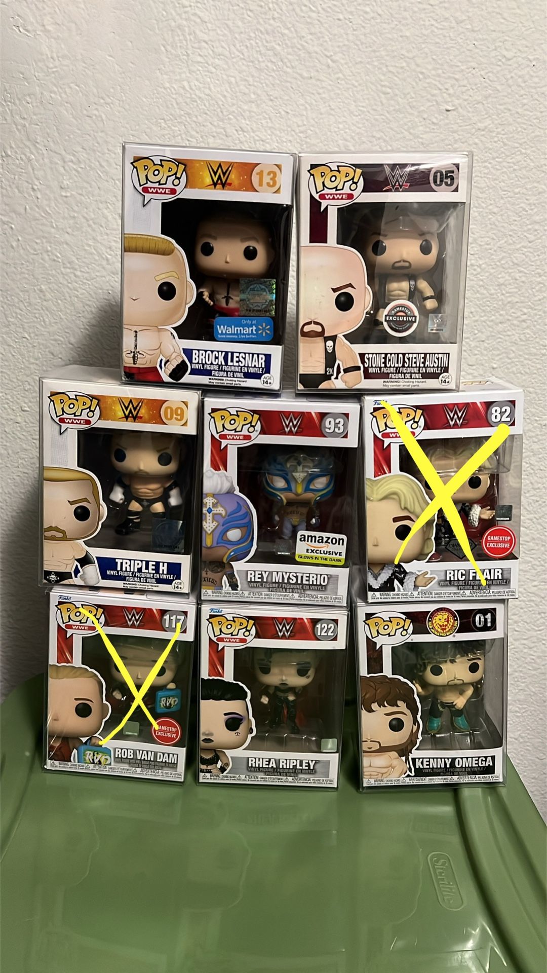 WWE Funko Pops AEW