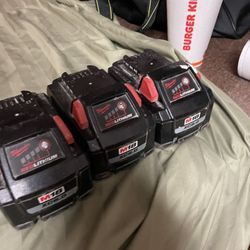 Milwaukee Batteries XC6.0