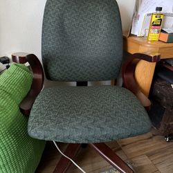 Green Office Chair