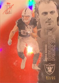 Brock bowers 2/25 red lava