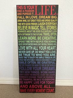 Motivational Canvas Wall Art