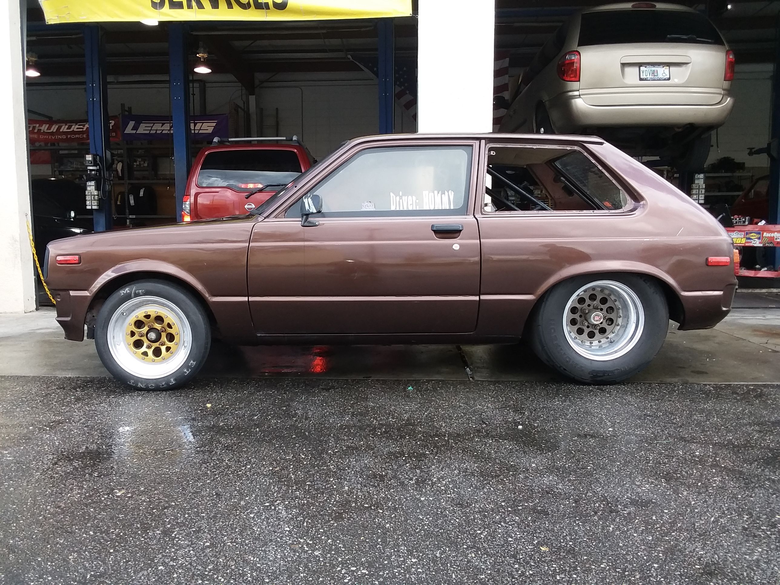 Toyota Starlet Drag Car