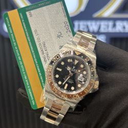 Rolex GMT MASTER II ROOTBEER In Excellent Condition 