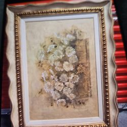 Picture. Large Beautiful, framed.