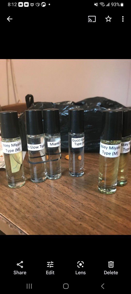 Fragranced Body Oils