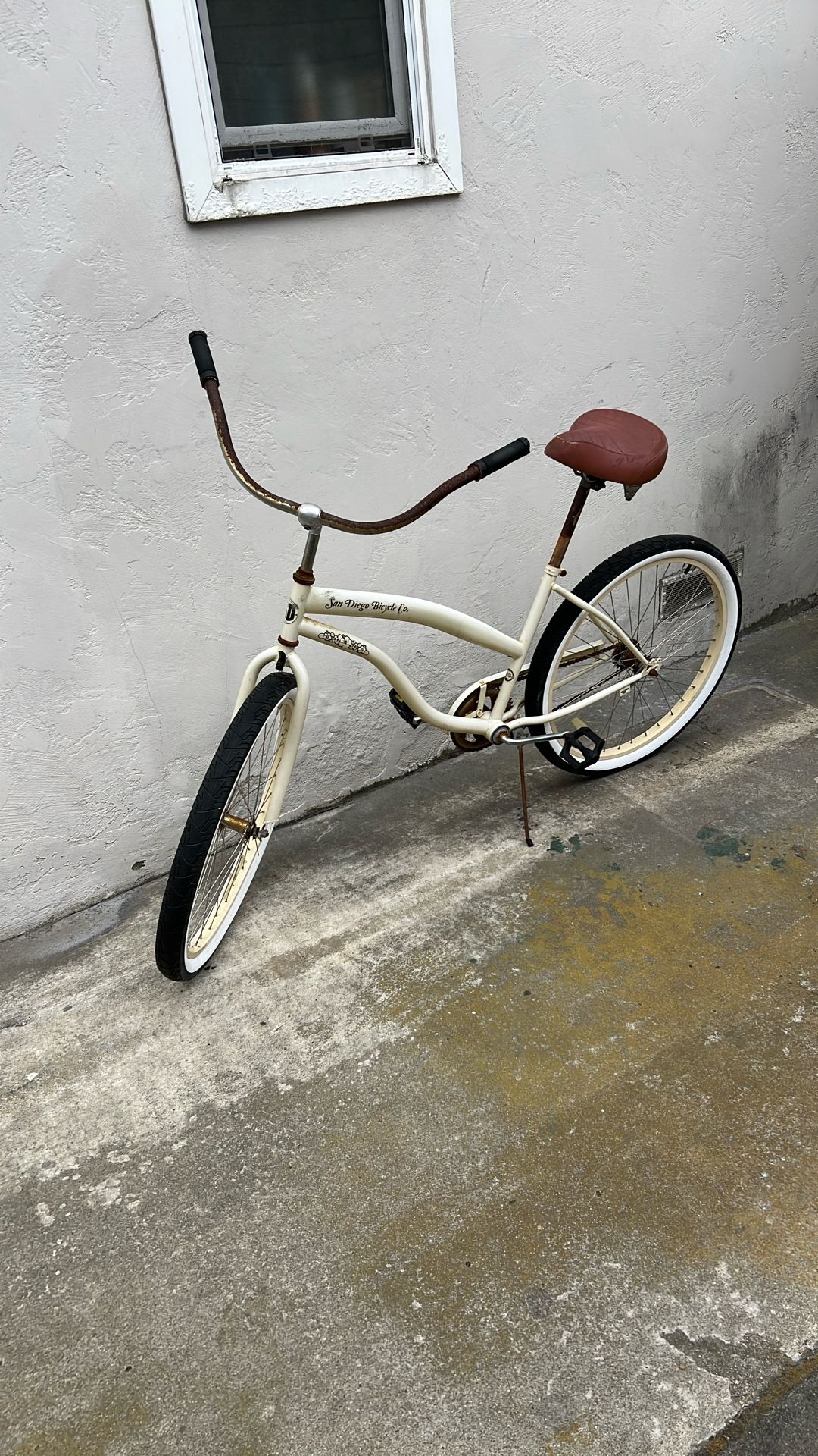 San Diego Bike Co Yellow Beach Cruiser