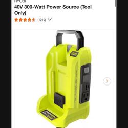 40V 300-Watt Power Source (Tool Only)